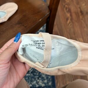 European Pink ballet slippers